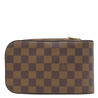 ルイヴィトン LOUIS VUITTON ジェロニモス N51994 ダミエエベヌ ダミエキャンバス ボディバッグ ゴールド金具 ウエストバッグ 新型