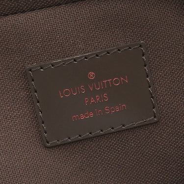 ルイヴィトン LOUIS VUITTON ジェロニモス N51994 ダミエエベヌ ダミエキャンバス ボディバッグ ゴールド金具 ウエストバッグ 新型