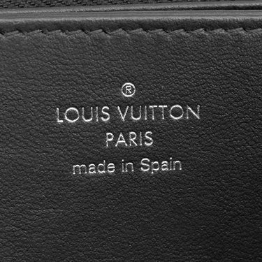 ルイヴィトン LOUIS VUITTON ジッピー ウォレット M61867 ノワール モノグラムマヒナ 長財布 シルバー金具 黒 ラウンドファスナー