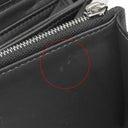 ルイヴィトン LOUIS VUITTON ジッピー ウォレット M61867 ノワール モノグラムマヒナ 長財布 シルバー金具 黒 ラウンドファスナー