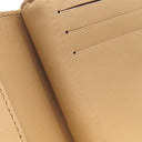 ルイヴィトン LOUIS VUITTON ポルトフォイユ ルー M81673 キャメル ラムスキン 二つ折り財布 ゴールド金具 モノグラム エンボス加工