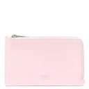 バレンシアガ BALENCIAGA Envelope ロング 7367342AABX5763 ペタルピンク×アーミーグリーン カーフ コインケース マットシルバー金具 エンベロープ フラグメントケース