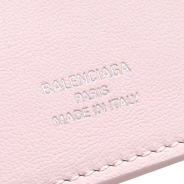 バレンシアガ BALENCIAGA Envelope ロング 7367342AABX5763 ペタルピンク×アーミーグリーン カーフ コインケース マットシルバー金具 エンベロープ フラグメントケース