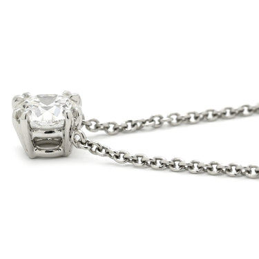 ハリーウィンストン Harry Winston ラウンドカット ソリティア PIDPRD005SI プラチナシルバー Pt950 ダイヤモンド ネックレス プラチナ 1粒 1石 ダイア 0.55ct