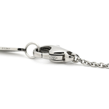ハリーウィンストン Harry Winston ラウンドカット ソリティア PIDPRD005SI プラチナシルバー Pt950 ダイヤモンド ネックレス プラチナ 1粒 1石 ダイア 0.55ct