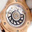 腕時計 ウブロ HUBLOT ビッグバン ボア ゴールド ブラウン 341.PX.7918.PR.1979 自動巻き メンズ K18PG×Ti コンビ 純正ダイヤ 限定