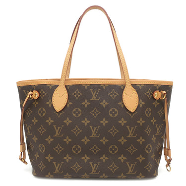 ルイヴィトン LOUIS VUITTON ネヴァーフル PM M41245 モノグラム×ピヴォワンヌ モノグラムキャンバス トートバッグ ゴールド金具 茶 ピンク 肩掛け トート