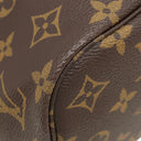 ルイヴィトン LOUIS VUITTON ネヴァーフル PM M41245 モノグラム×ピヴォワンヌ モノグラムキャンバス トートバッグ ゴールド金具 茶 ピンク 肩掛け トート
