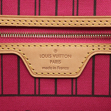 ルイヴィトン LOUIS VUITTON ネヴァーフル PM M41245 モノグラム×ピヴォワンヌ モノグラムキャンバス トートバッグ ゴールド金具 茶 ピンク 肩掛け トート