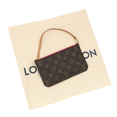 ルイヴィトン LOUIS VUITTON ネヴァーフル PM M41245 モノグラム×ピヴォワンヌ モノグラムキャンバス トートバッグ ゴールド金具 茶 ピンク 肩掛け トート