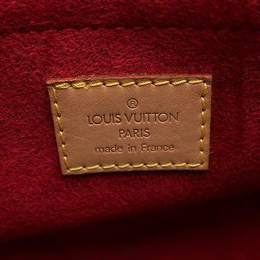 ルイヴィトン LOUIS VUITTON ポシェット クロワッサン M51510 モノグラム モノグラムキャンバス ショルダーバッグ ゴールド金具 茶 ショルダー