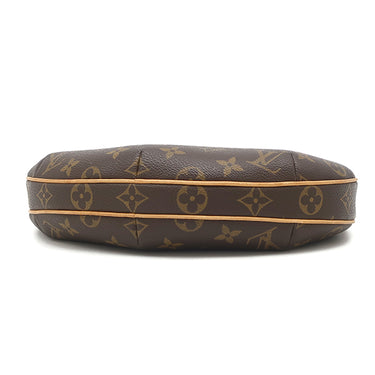ルイヴィトン LOUIS VUITTON ポシェット クロワッサン M51510 モノグラム モノグラムキャンバス ショルダーバッグ ゴールド金具 茶 ショルダー