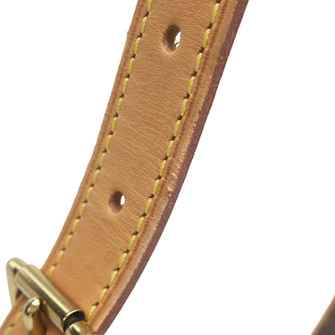 ルイヴィトン LOUIS VUITTON ポシェット クロワッサン M51510 モノグラム モノグラムキャンバス ショルダーバッグ ゴールド金具 茶 ショルダー