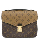 ルイヴィトン LOUIS VUITTON ポシェット メティス MM M44876 モノグラムリバース モノグラムキャンバス モノグラムリバースキャンバス 2WAYバッグ ゴールド金具 茶