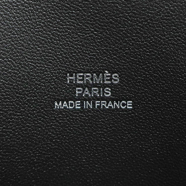 エルメス HERMES ナップ トゥーゴー ブラック ボックスカーフ ショルダーバッグ シルバー金具 黒 2025年製