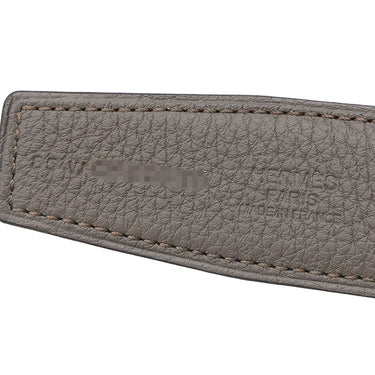 エルメス HERMES コンスタンスH #85 ブラック×エタン トゴ ボックスカーフ #85 ベルト ゴールド金具 新品 未使用 Hバックル リバーシブル キット 2024年製