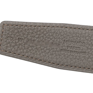 エルメス HERMES コンスタンスH #90 ブラック×エタン トゴ ボックスカーフ #90 ベルト ゴールド金具 新品 未使用 Hバックル リバーシブル キット 2024年製