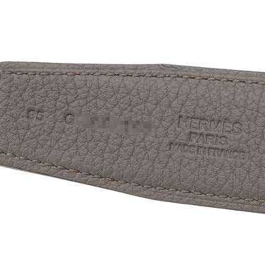 エルメス HERMES コンスタンスH #95 ブラック×エタン トゴ ボックスカーフ #95 ベルト ゴールド金具 新品 未使用 Hバックル リバーシブル キット 2026年製