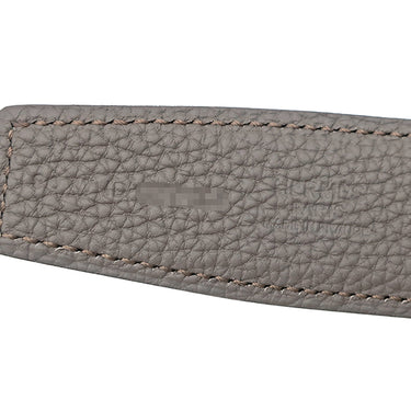 エルメス HERMES コンスタンスH #90 ブラック×エタン トゴ ボックスカーフ #90 ベルト シルバー金具 新品 未使用 Hバックル リバーシブル キット 2024年製