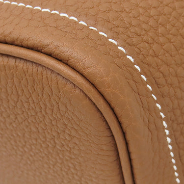 エルメス HERMES ガーデンパーティーTPM ゴールド ネゴンダ トートバッグ シルバー金具 新品 未使用 茶 オールレザー 2026年製