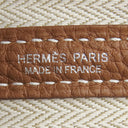 エルメス HERMES ガーデンパーティーTPM ゴールド ネゴンダ トートバッグ シルバー金具 新品 未使用 茶 オールレザー 2026年製