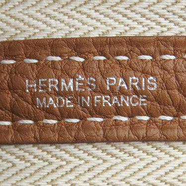 エルメス HERMES ガーデンパーティーTPM ゴールド ネゴンダ トートバッグ シルバー金具 新品 未使用 茶 オールレザー 2026年製