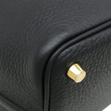 エルメス HERMES ピコタンロック 18 PM ブラック トリヨンクレマンス ハンドバッグ ゴールド金具 新品 未使用 黒 2026年製