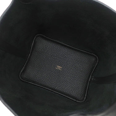 エルメス HERMES ピコタンロック 18 PM ブラック トリヨンクレマンス ハンドバッグ ゴールド金具 新品 未使用 黒 2026年製