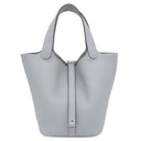 エルメス HERMES ピコタンロック 18 PM グリパンタン トリヨンクレマンス ハンドバッグ シルバー金具 新品 未使用 2026年製