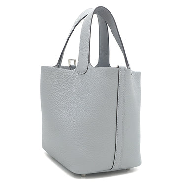 エルメス HERMES ピコタンロック 18 PM グリパンタン トリヨンクレマンス ハンドバッグ シルバー金具 新品 未使用 2026年製