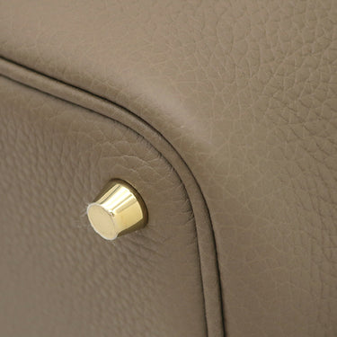 エルメス HERMES ピコタンロック 18 PM エトゥープ トリヨンクレマンス ハンドバッグ ゴールド金具 新品 未使用 グレージュ 2026年製