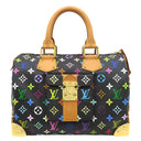 ルイヴィトン LOUIS VUITTON スピーディ30 M92642 ノワール モノグラムマルチカラー ハンドバッグ ゴールド金具 ボストン ブラック