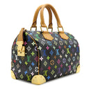 ルイヴィトン LOUIS VUITTON スピーディ30 M92642 ノワール モノグラムマルチカラー ハンドバッグ ゴールド金具 ボストン ブラック