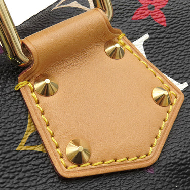 ルイヴィトン LOUIS VUITTON スピーディ30 M92642 ノワール モノグラムマルチカラー ハンドバッグ ゴールド金具 ボストン ブラック