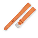 エルメス HERMES 純正 レザーバンド オレンジ レザー ステンレススチール 腕時計パーツ 未使用 替え スペア 交換 ベルト 本革 13mm オレンジ SS 尾錠 バネ棒