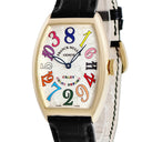 腕時計 フランクミュラー FRANCK MULLER トノウカーベックス カラードリーム クレイジーアワーズ 5850CH COLORDREAMS 自動巻き メンズ K18YG