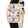腕時計 フランクミュラー FRANCK MULLER トノウカーベックス カラードリーム クレイジーアワーズ 5850CH COLORDREAMS 自動巻き メンズ K18YG