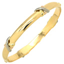 カルティエ Cartier トリニティ バングル イエローゴールド×ピンクゴールド×ホワイトゴールド K18YG #16 ブレスレット Au750 18K 18金 3カラー
