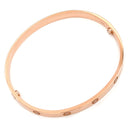 カルティエ Cartier LOVE ラブブレスレット 旧型 ピンクゴールド K18PG #21 ブレスレット クラシックモデル 750 18K PG バングル