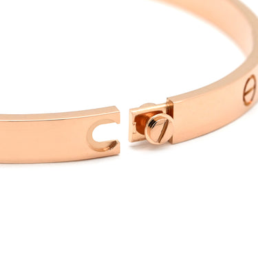 カルティエ Cartier LOVE ラブブレスレット 旧型 ピンクゴールド K18PG #21 ブレスレット クラシックモデル 750 18K PG バングル