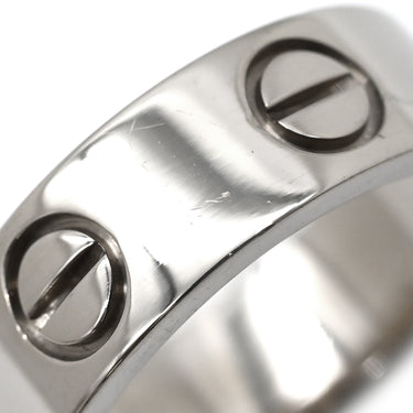 カルティエ Cartier LOVE ラブリング B4084700 ホワイトゴールド K18WG #47(JP7) リング 指輪 750 18K WG クラシックモデル 7号