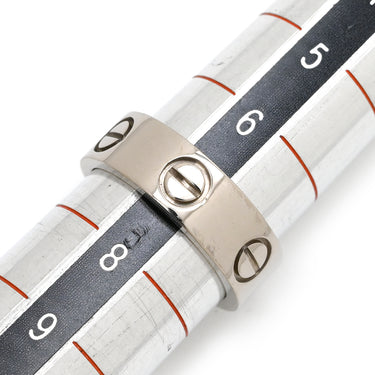 カルティエ Cartier LOVE ラブリング B4084700 ホワイトゴールド K18WG #47(JP7) リング 指輪 750 18K WG クラシックモデル 7号