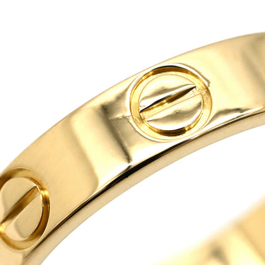 カルティエ Cartier ミニラブリング B4085000 イエローゴールド K18YG #48(JP8) リング 指輪 スモールモデル LOVE Ring 18K 750YG 8号