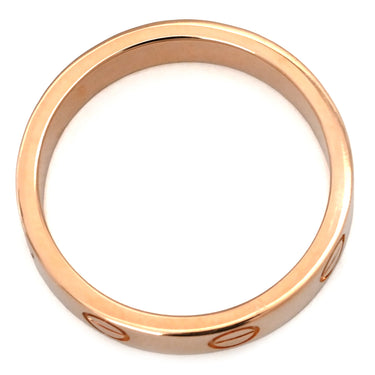 カルティエ Cartier ミニラブリング B4085200 ピンクゴールド K18PG #49(JP9) リング 指輪 スモールモデル LOVE Ring 18K 750PG 9号