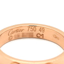 カルティエ Cartier ミニラブリング B4085200 ピンクゴールド K18PG #49(JP9) リング 指輪 スモールモデル LOVE Ring 18K 750PG 9号