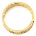 カルティエ Cartier ラブリング B4085000 イエローゴールド K18YG #47 リング 指輪 SM スモールモデル LOVE Ring Au750 18K 7号