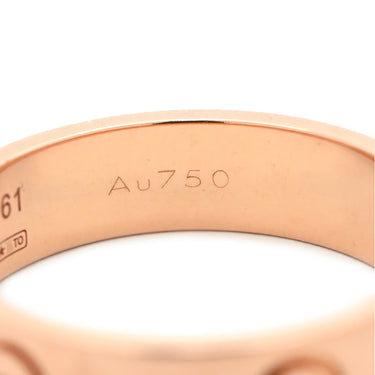 カルティエ Cartier ラブリング B4084800 ピンクゴールド K18PG #61(JP21) リング 指輪 クラシックモデル LOVE Ring 750 18K PG 18金 20号