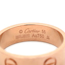 カルティエ Cartier ラブリング クラシックモデル B4084800 ローズゴールド K18PG #55 リング 指輪 LOVE Ring Au750 18K ローズゴールド 15号