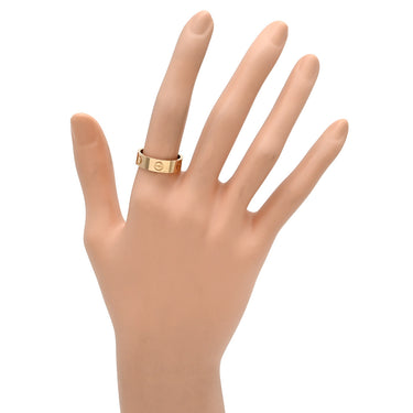 カルティエ Cartier ラブリング クラシックモデル B4084800 ローズゴールド K18PG #55 リング 指輪 LOVE Ring Au750 18K ローズゴールド 15号
