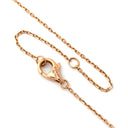 カルティエ Cartier アミュレット ドゥ カルティエ XS オレンジ×ピンクゴールド K18PG ダイヤモンド カーネリアン ネックレス PG Au750 18K ダイヤ カーネリアン タリスマン
